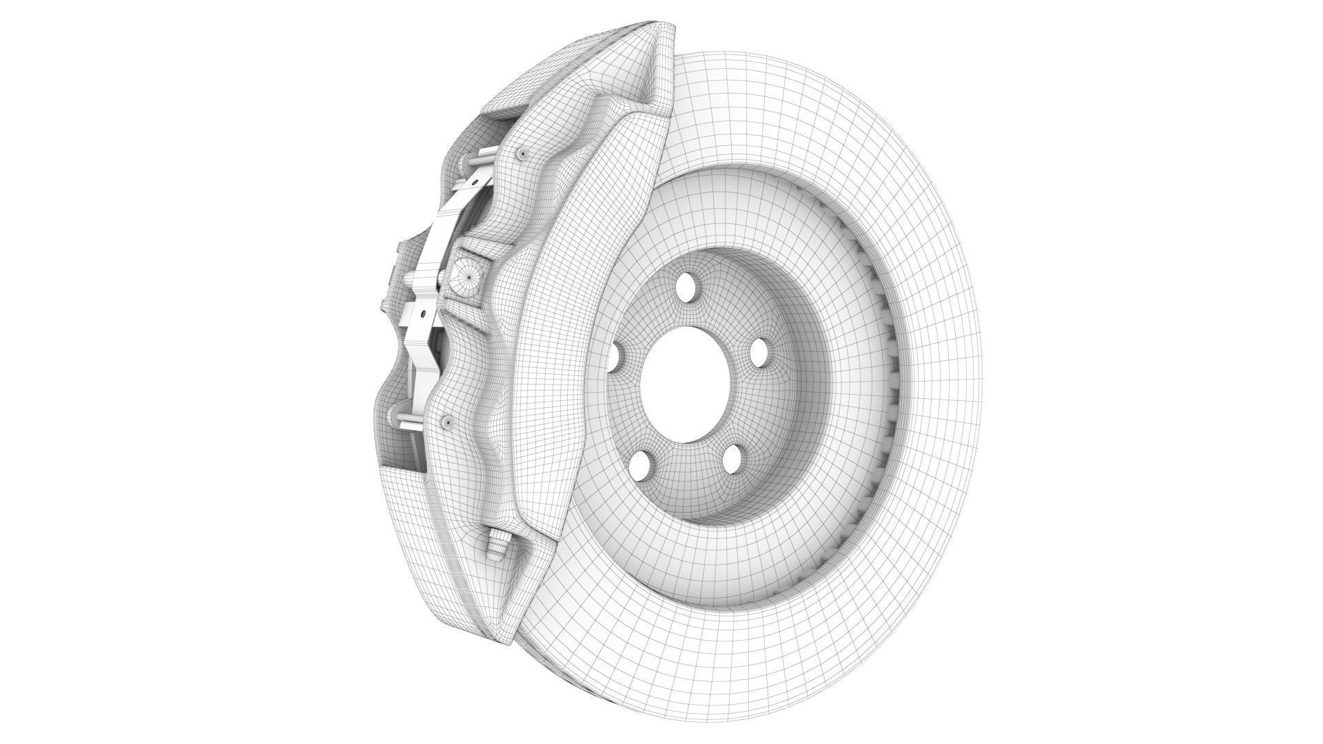 Brake Disc 3D model_9