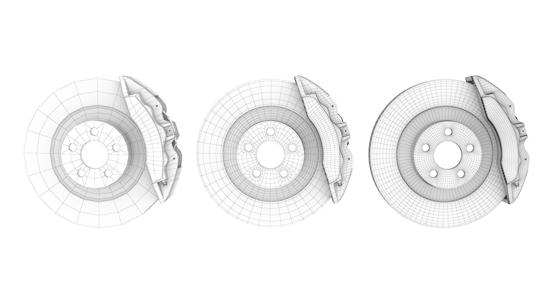 Brake Disc 3D model_13