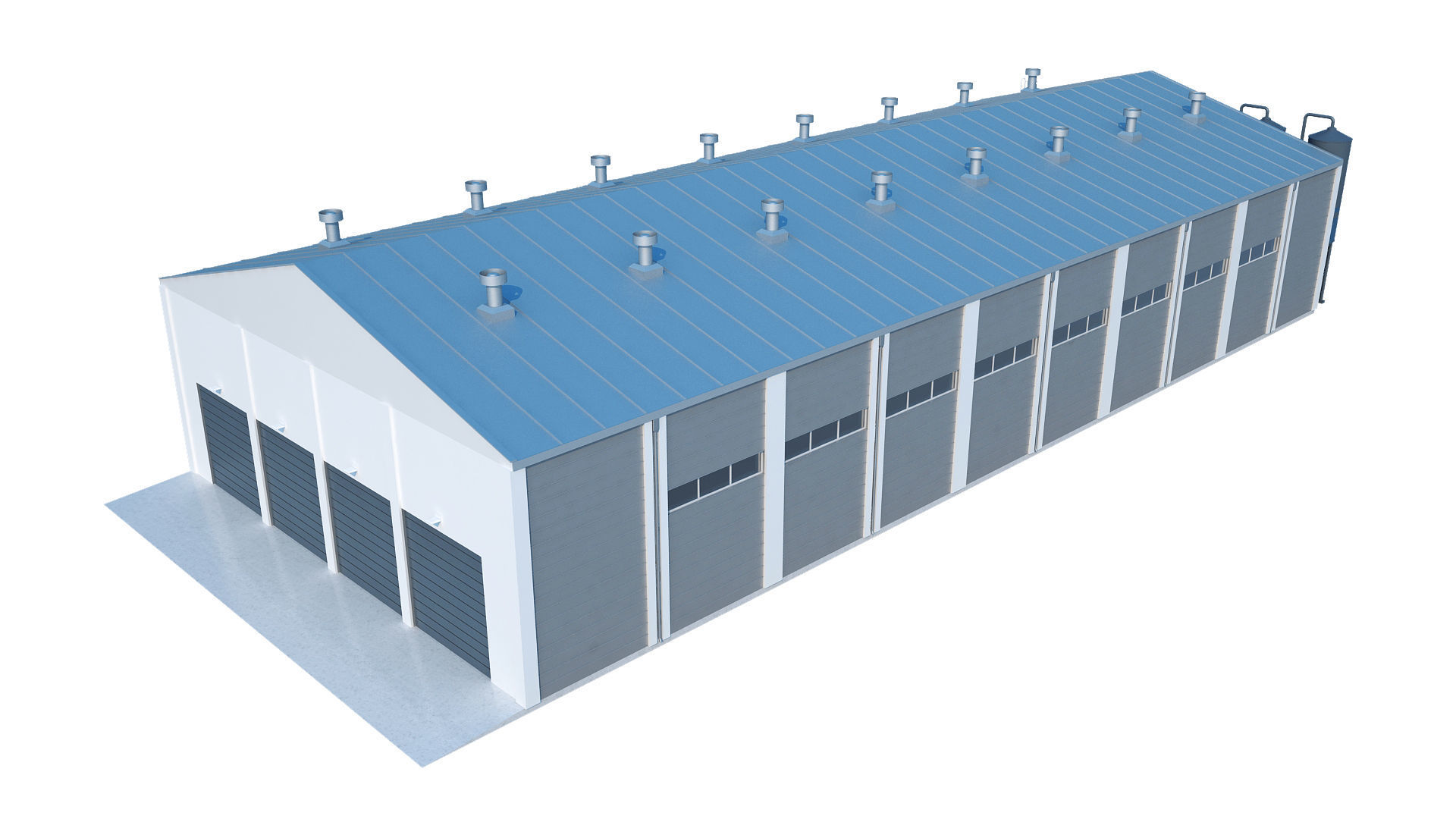 Oil Refinery 3D model_59