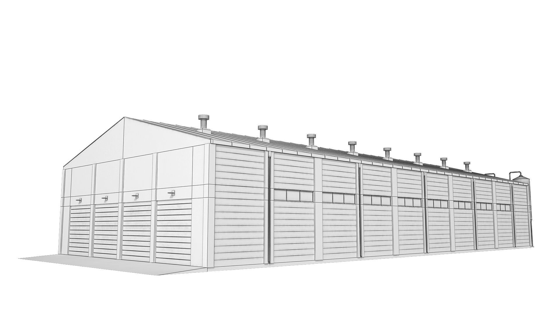 Oil Refinery 3D model_62