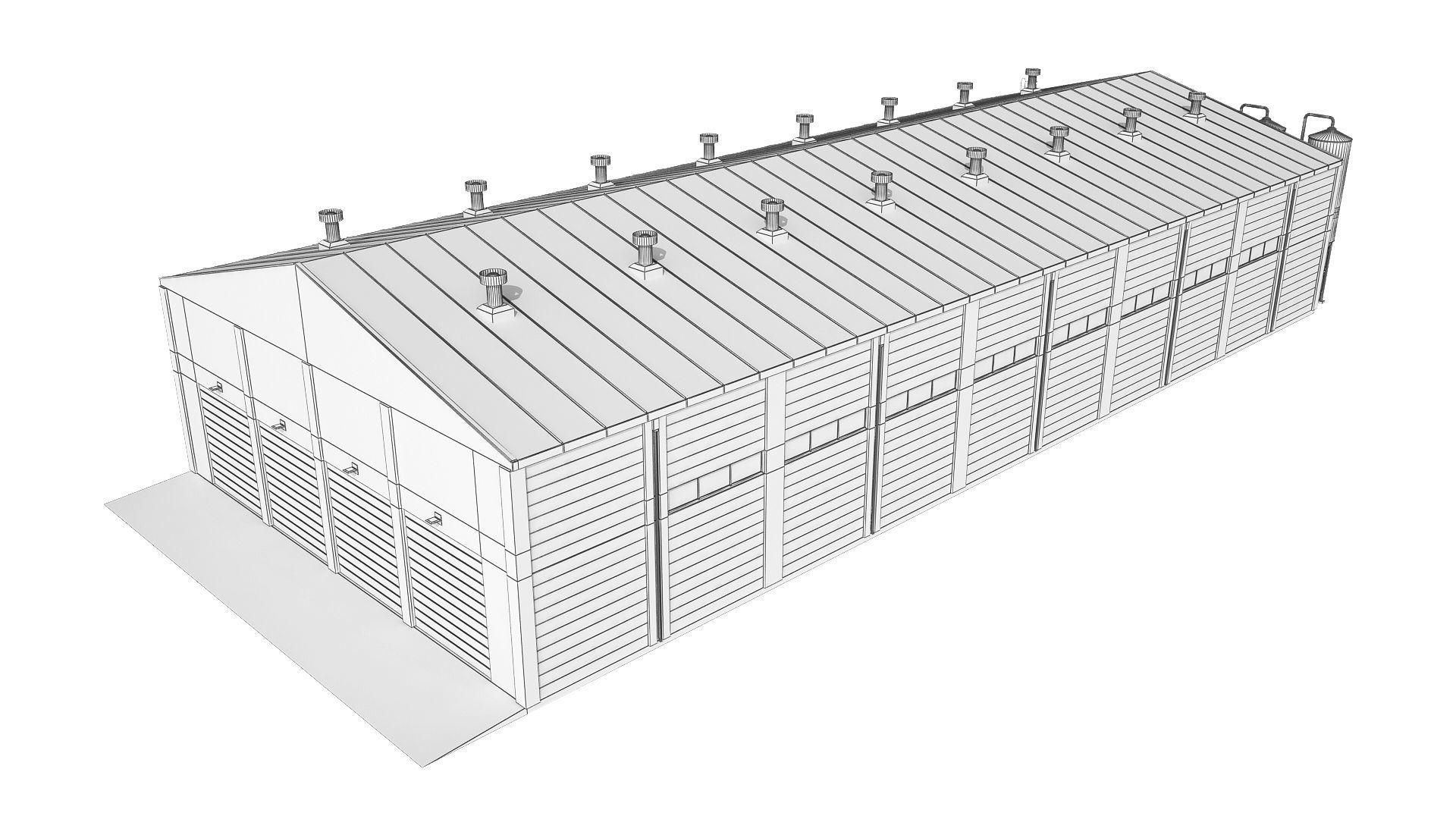 Oil Refinery 3D model_60