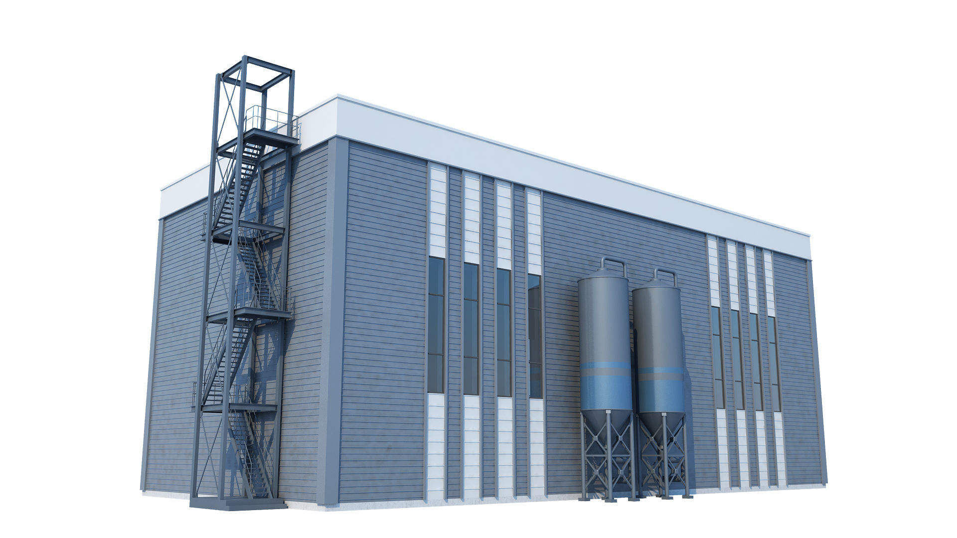 Oil Refinery 3D model_51