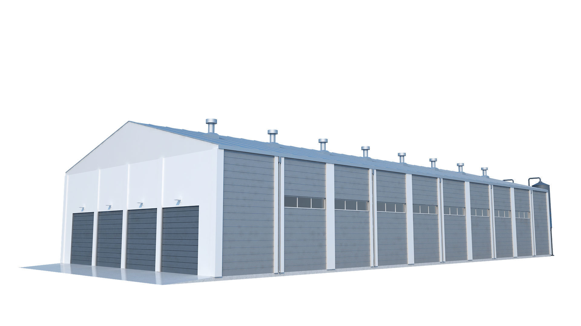 Oil Refinery 3D model_61