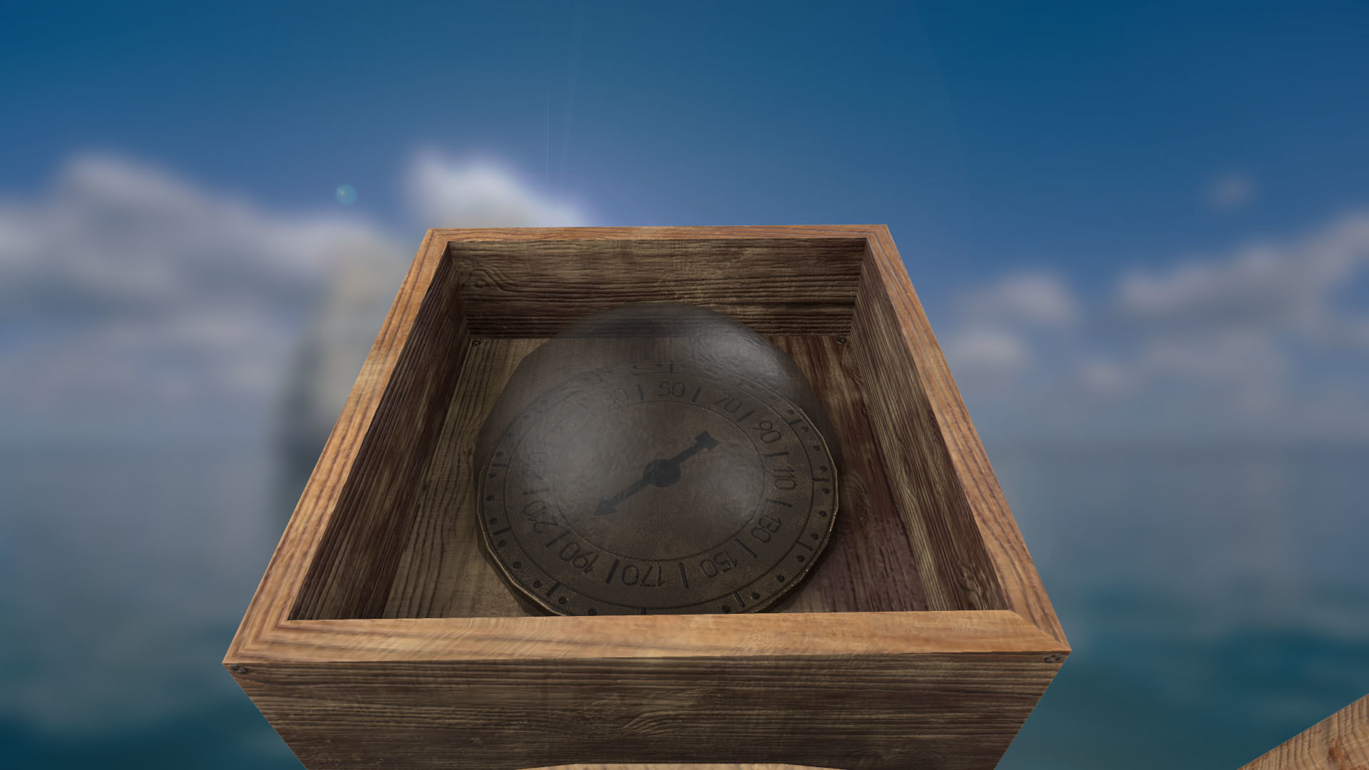 Ship steering wheel Ship Wheel  Low-poly 3D model_3