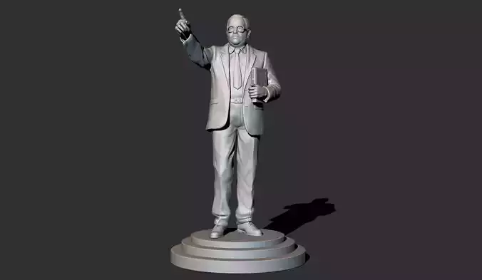 DR BHIM RAO AMBEDKAR BABASAHEB MINISTER OF LAW AND JUSTICE 3D print model