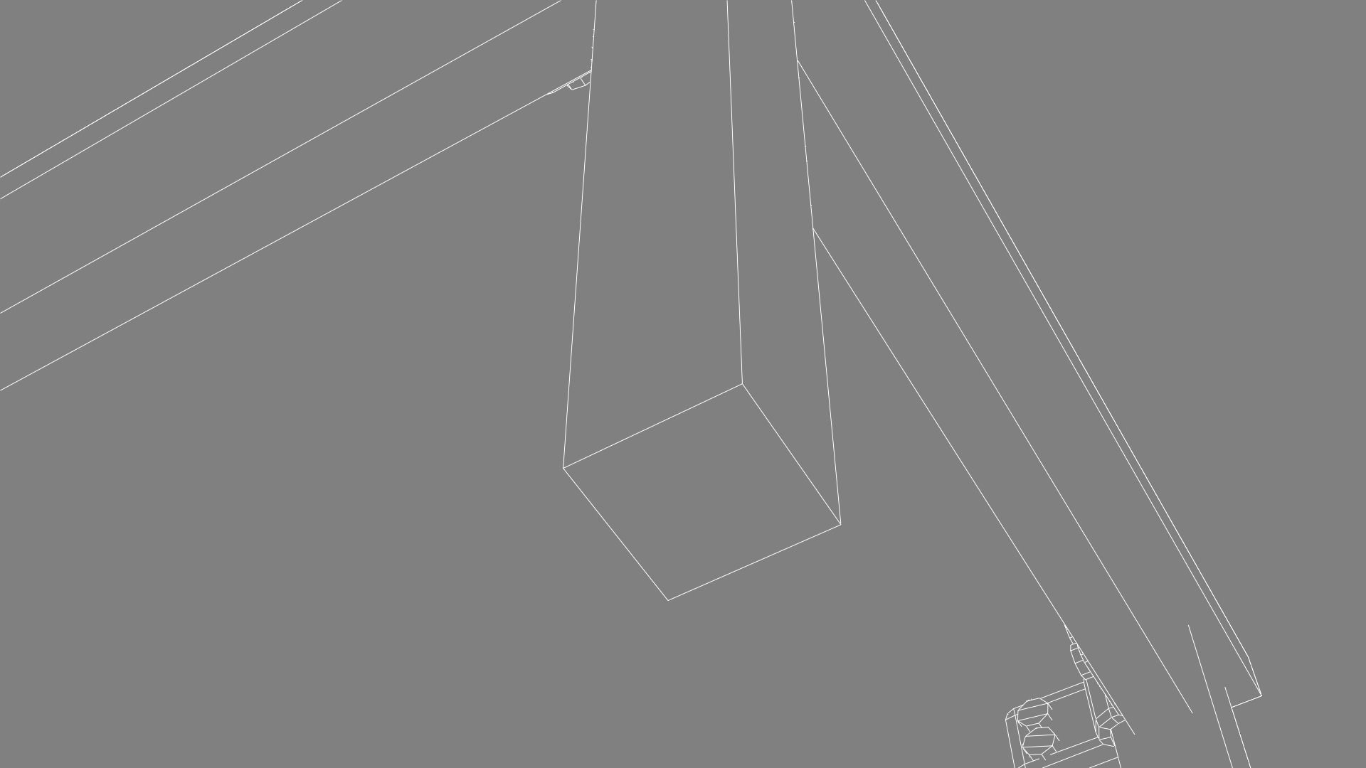 Simple Wooden Table 1 Low-poly 3D model_12