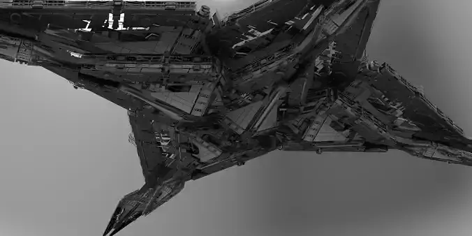 Ra Has Returned Sci-Fi City Tower ruin 7 