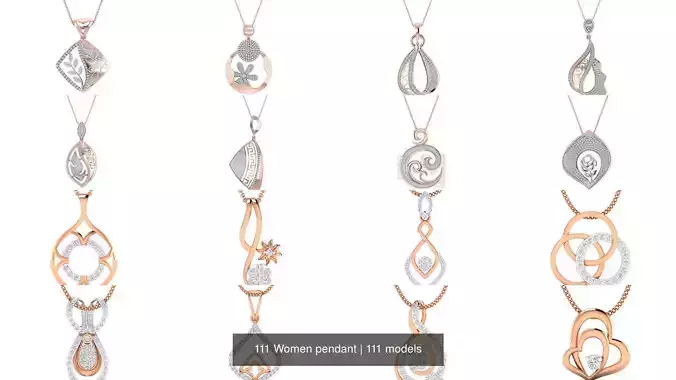 111 Women pendant