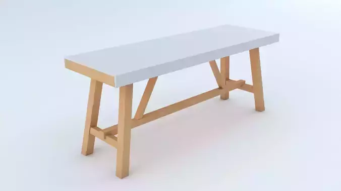 Table Free 3D Model  Free 3D model