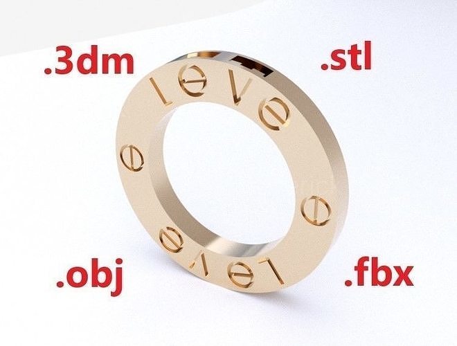 Model 160 Love Necklace 2 3D print model