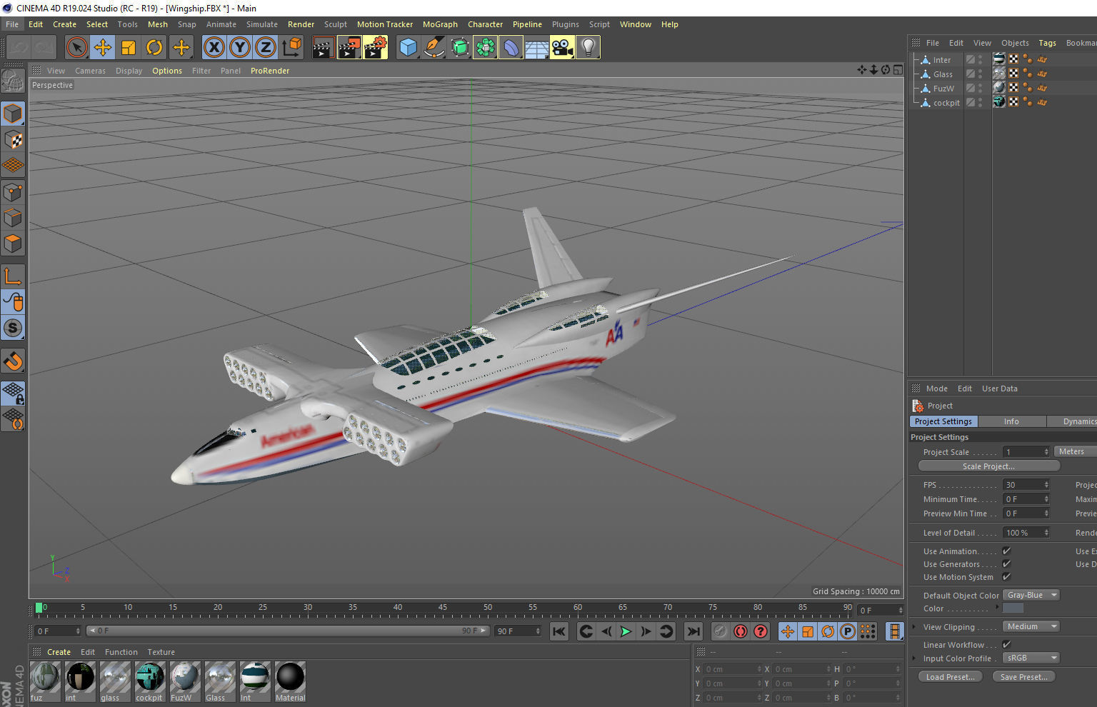 Aerocon Dash 1 6 wingship 3D model_15