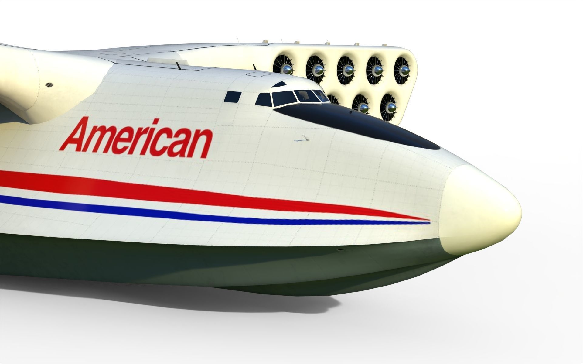 Aerocon Dash 1 6 wingship 3D model_9