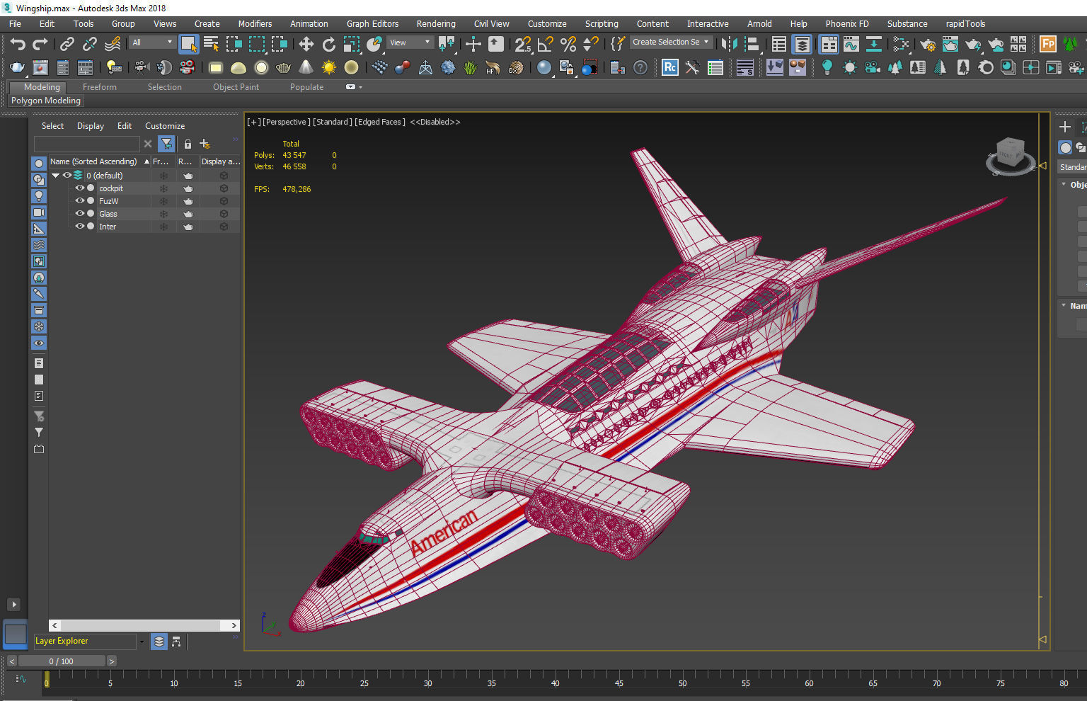 Aerocon Dash 1 6 wingship 3D model_16