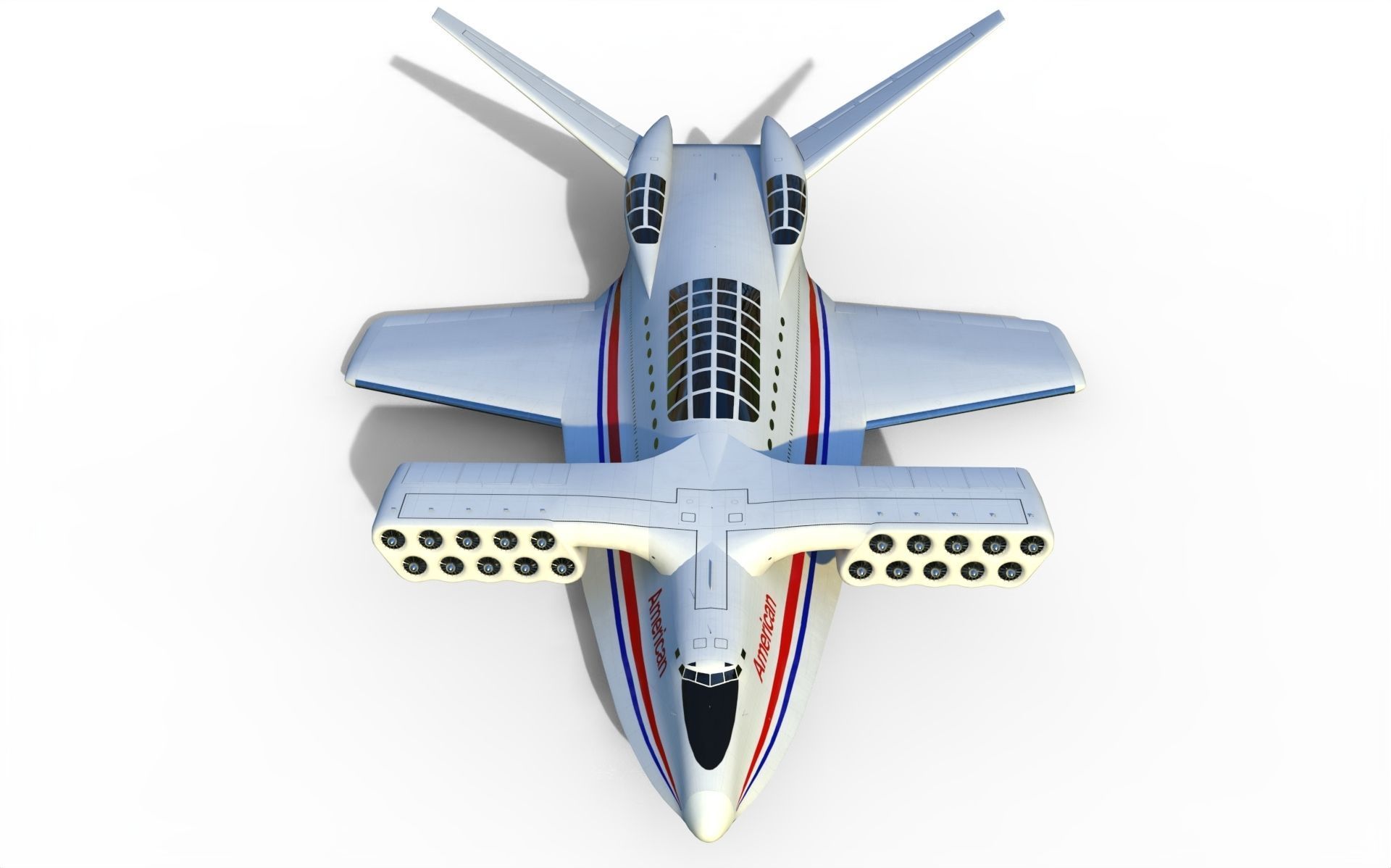 Aerocon Dash 1 6 wingship 3D model_3