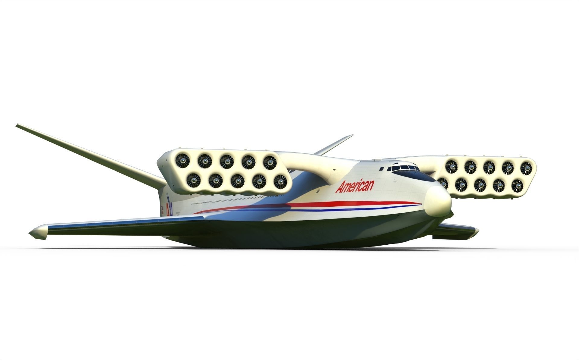 Aerocon Dash 1 6 wingship 3D model_8