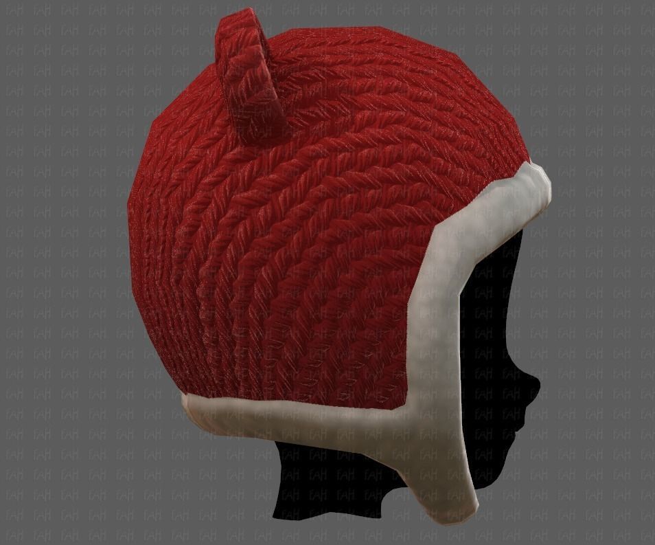 Cap V18 Low-poly 3D model_19