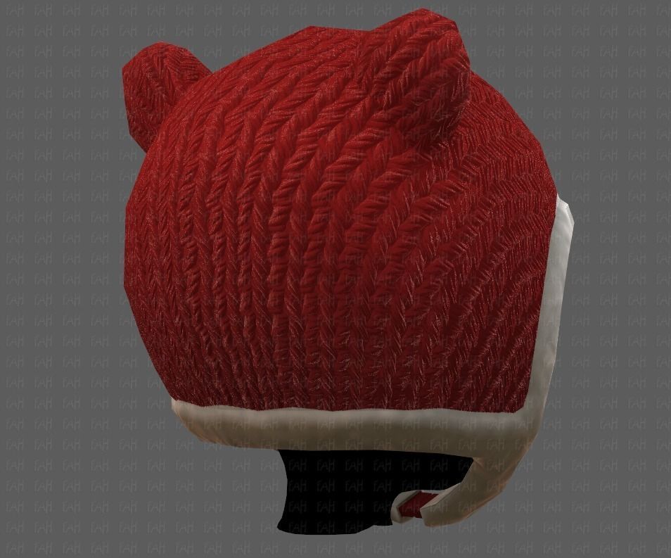 Cap V18 Low-poly 3D model_20