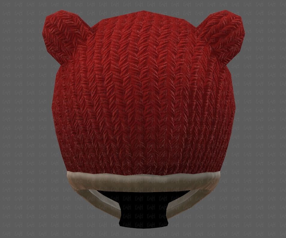 Cap V18 Low-poly 3D model_21