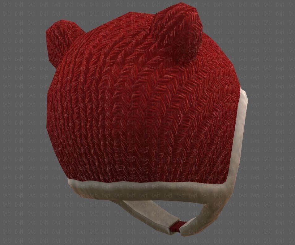 Cap V18 Low-poly 3D model_43