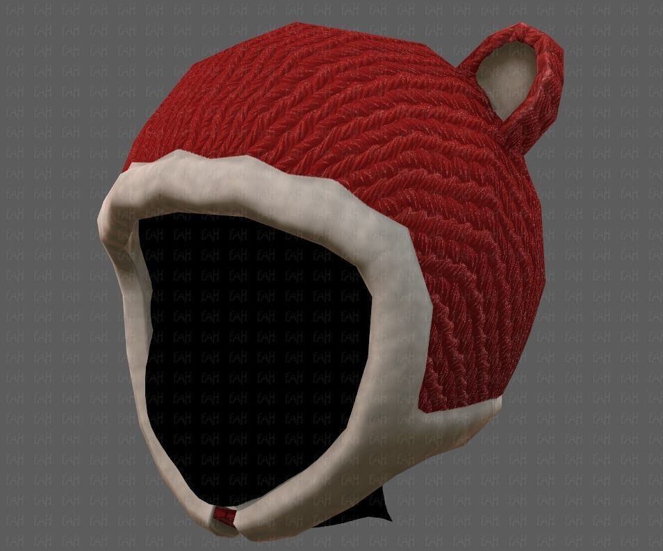 Cap V18 Low-poly 3D model_24