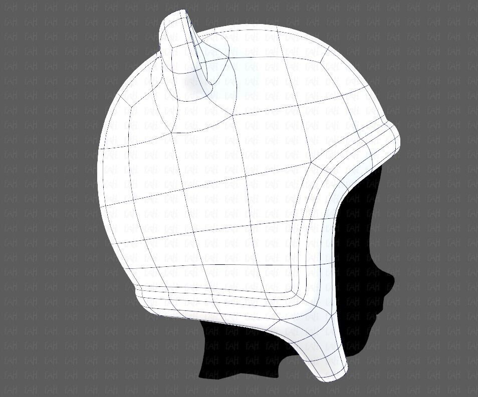 Cap V18 Low-poly 3D model_11