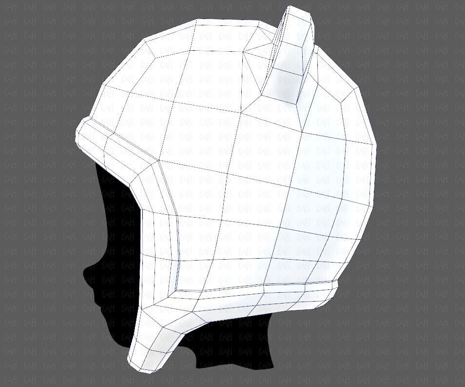 Cap V18 Low-poly 3D model_31
