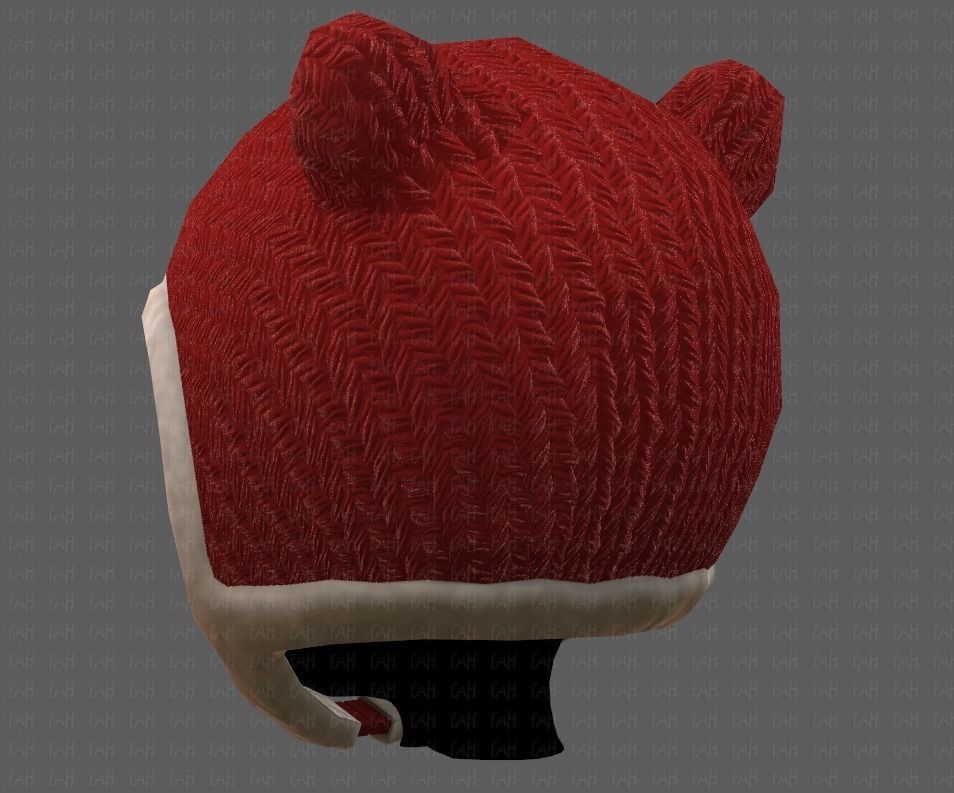 Cap V18 Low-poly 3D model_22