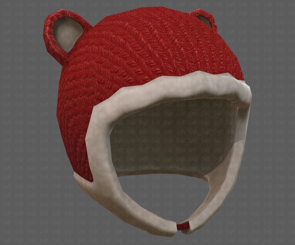 Cap V18 Low-poly 3D model_39