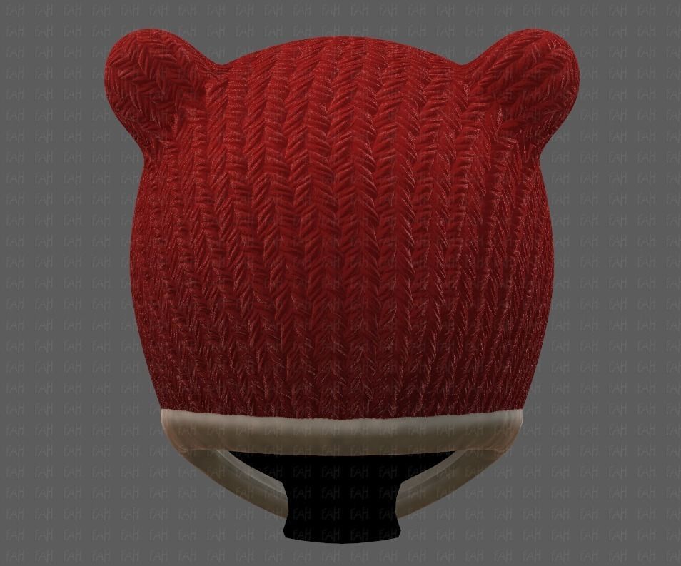 Cap V18 Low-poly 3D model_5