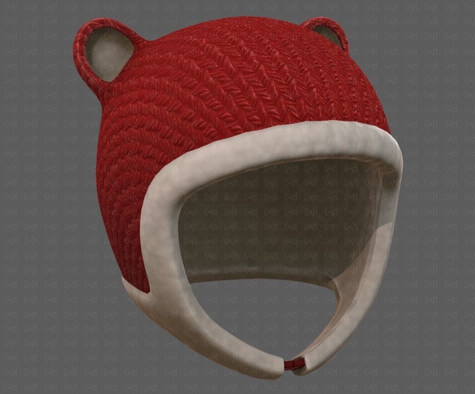 Cap V18 Low-poly 3D model_37