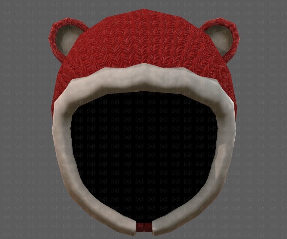 Cap V18 Low-poly 3D model_17