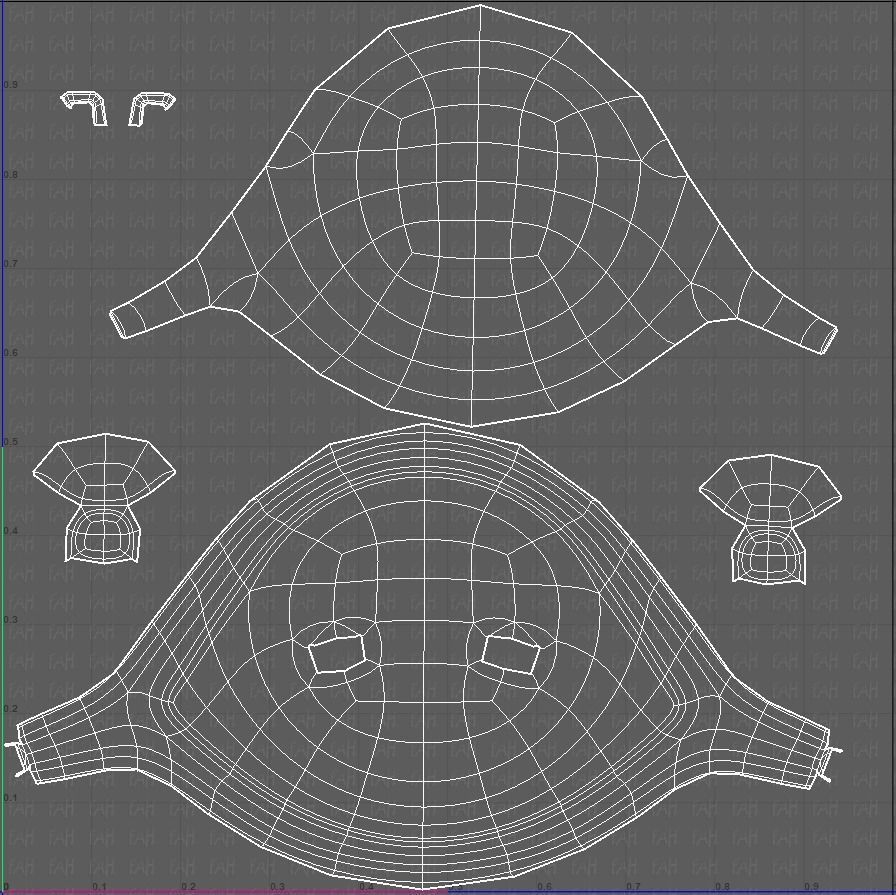 Cap V18 Low-poly 3D model_45