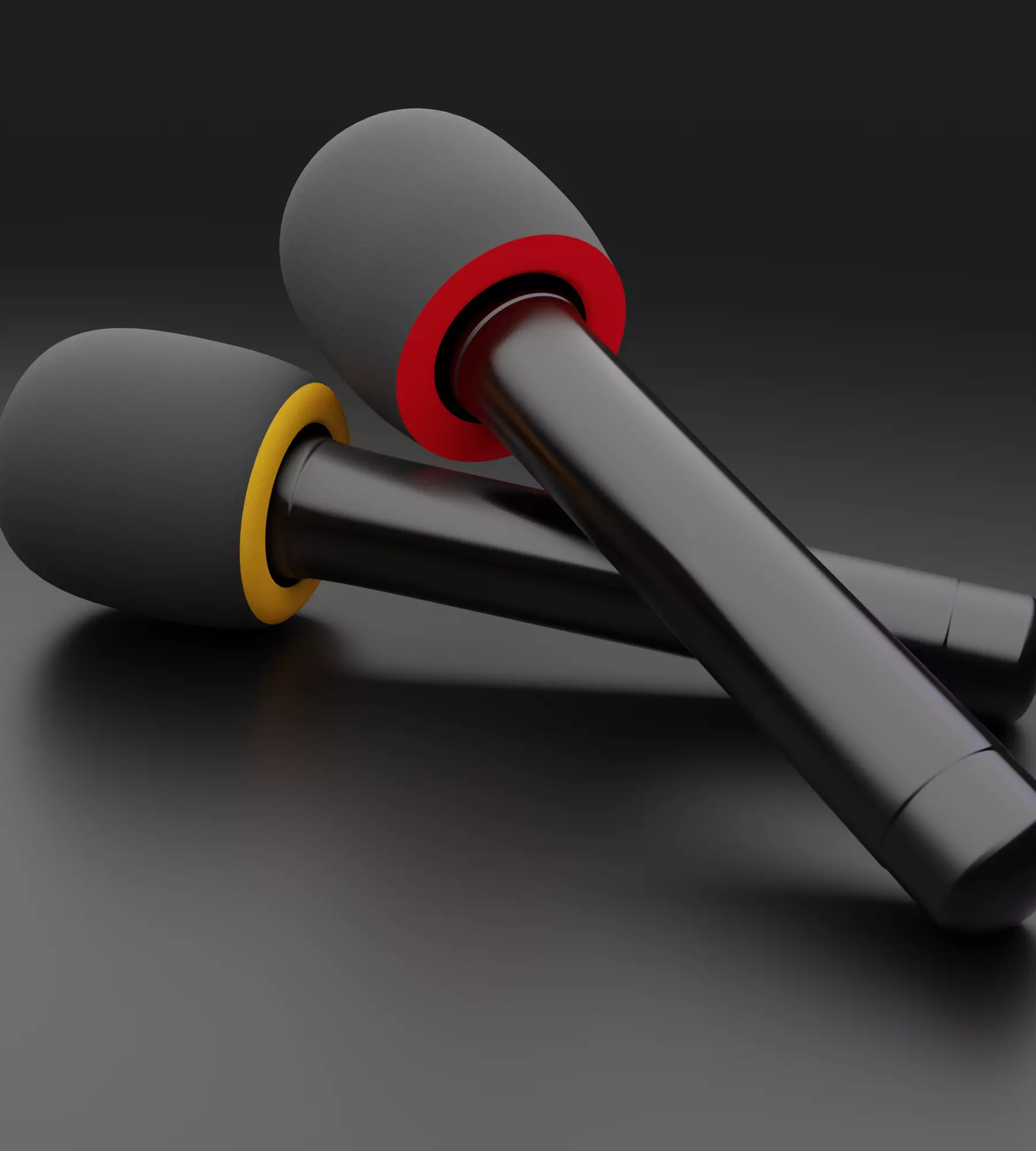 Stylized Mic  Low-poly 3D model_0