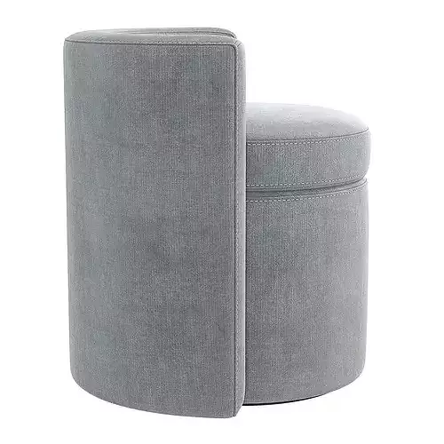 Restoration Hardware Solene Side Chair RH 3D model 7
