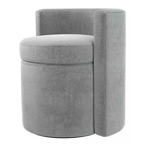 Restoration Hardware Solene Side Chair RH 3D model 4