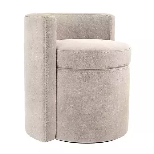 Restoration Hardware Solene Side Chair RH 3D model 3