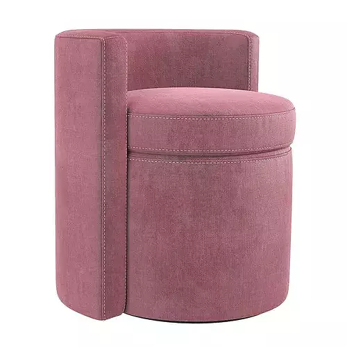 Restoration Hardware Solene Side Chair RH 3D model 6