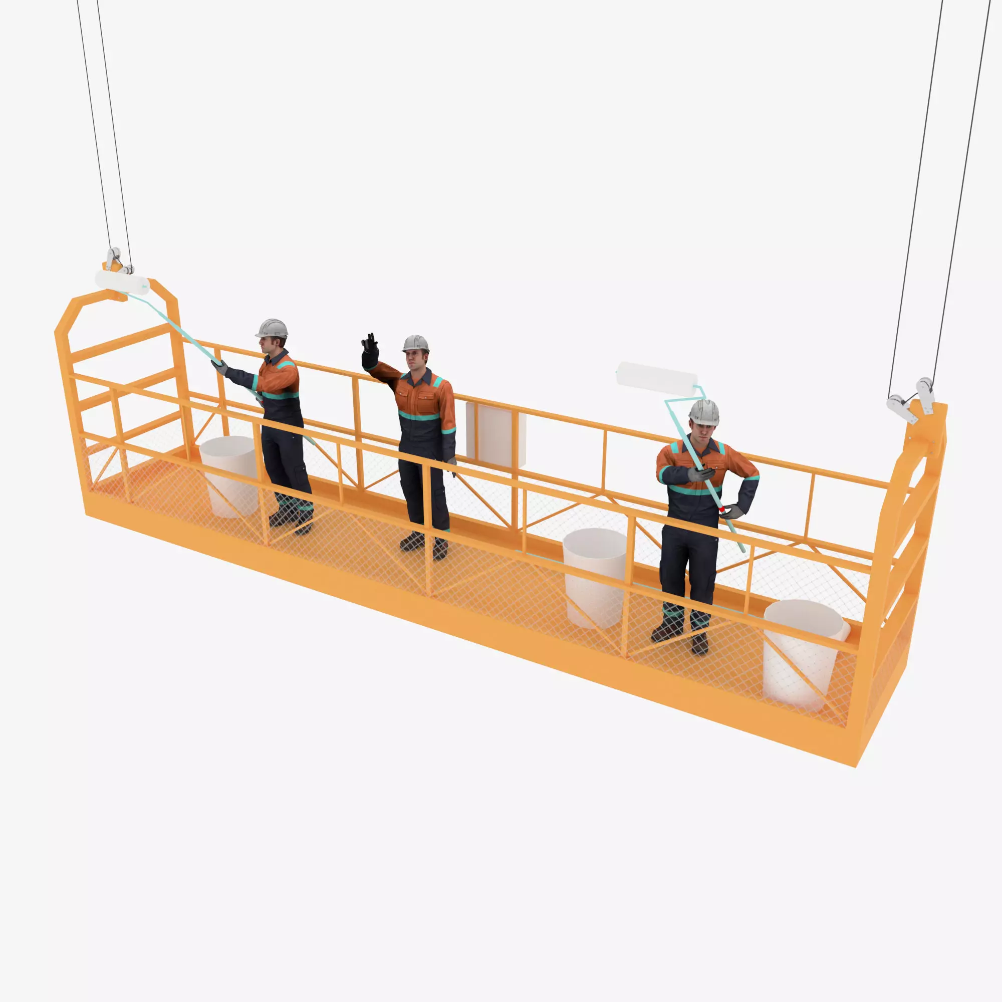 Gondola Construction 3D model