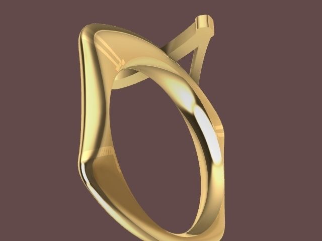 alpha rings stl verified  3D print model_128