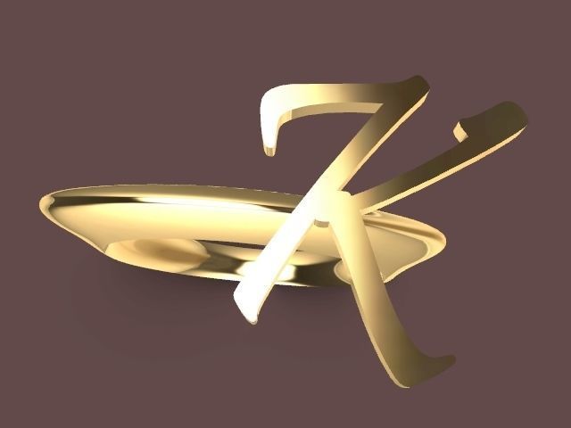 alpha rings stl verified  3D print model_61