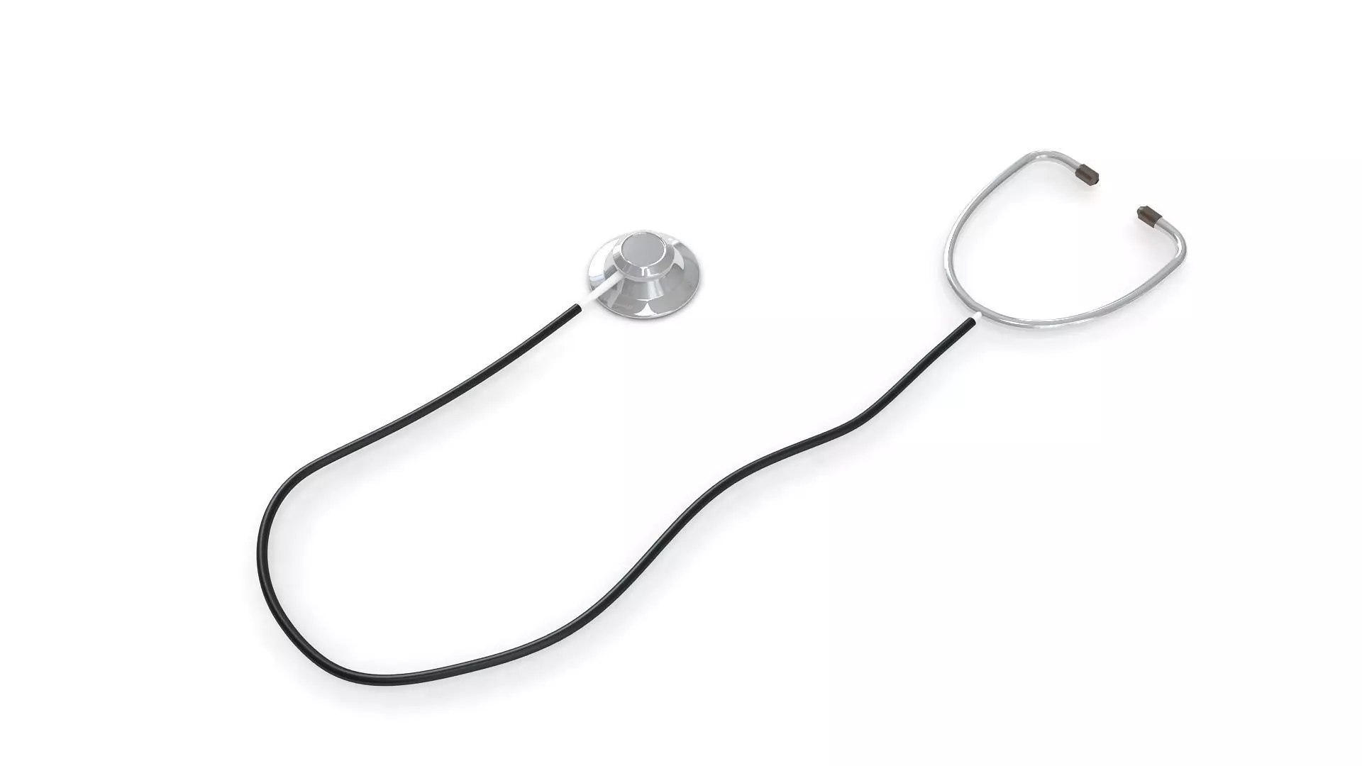 Stethoscope medical 3D model_0