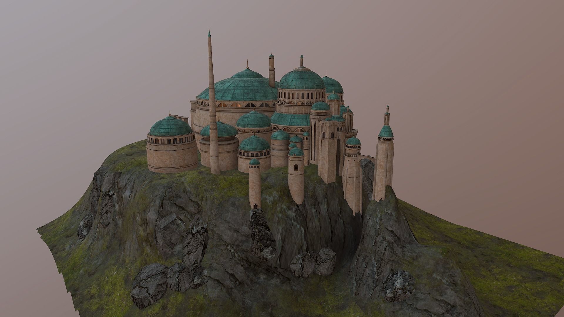 Theed Royal Palace -Naboo - Star Wars 3D model_24