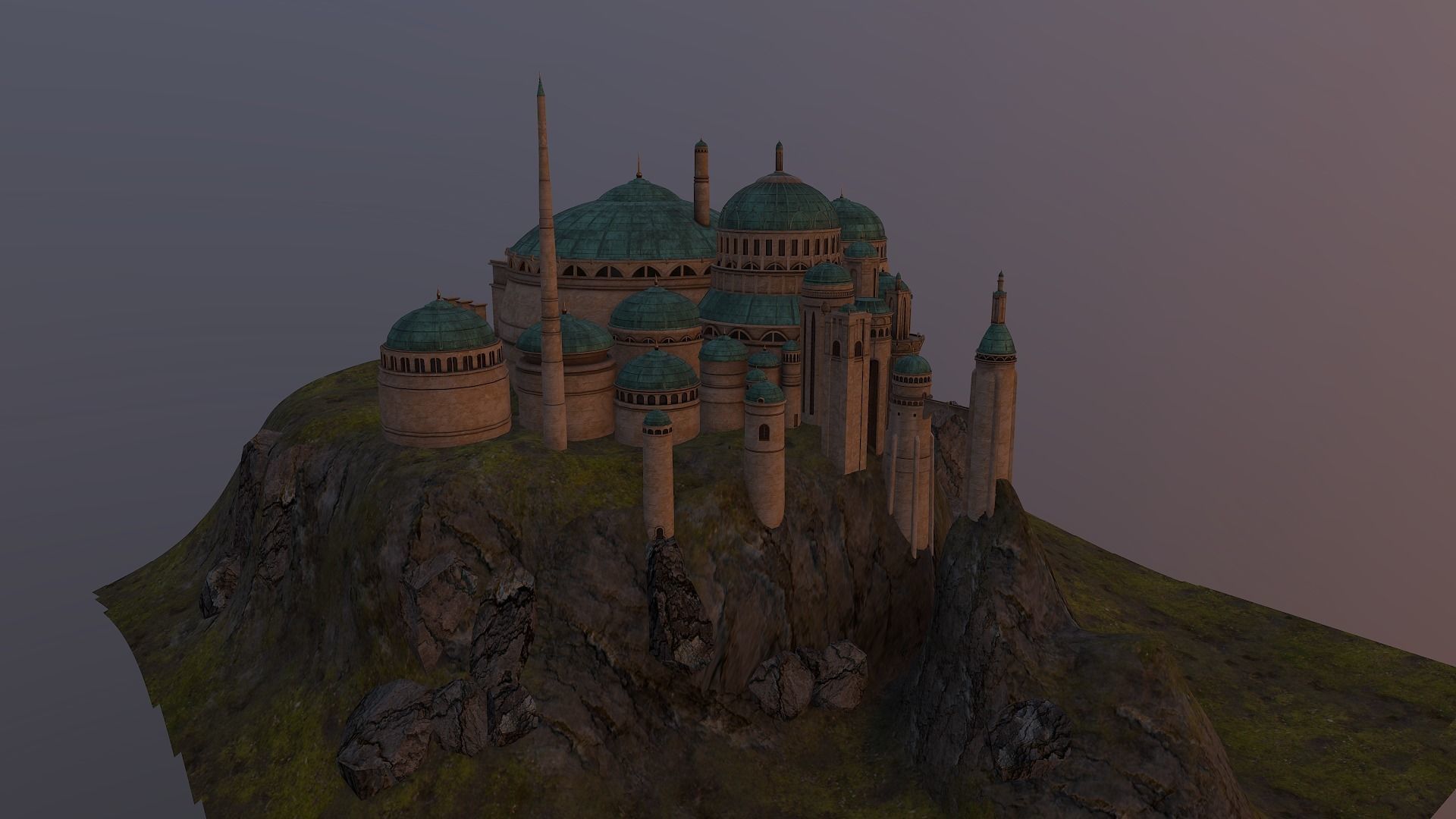Theed Royal Palace -Naboo - Star Wars 3D model_19