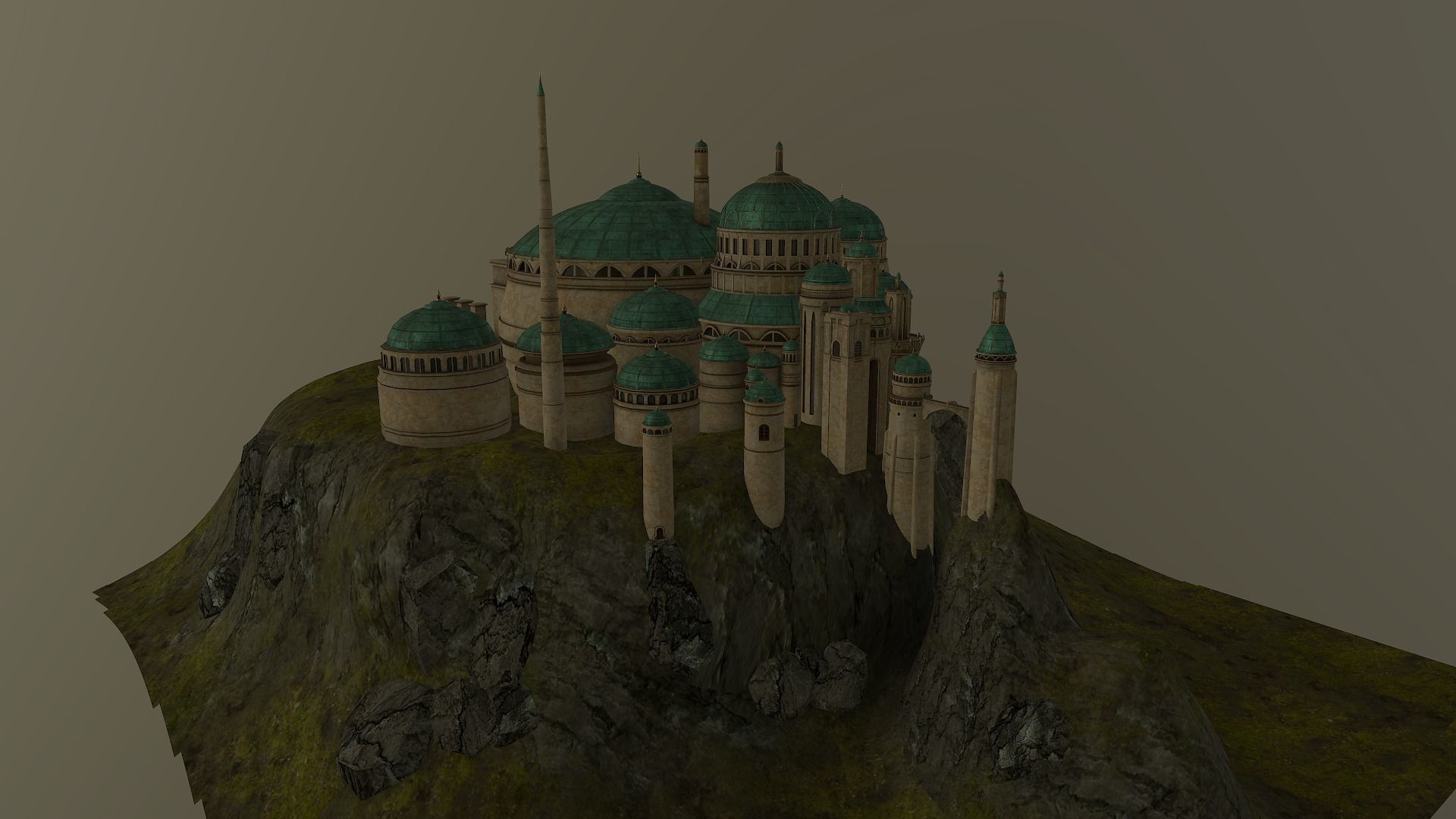 Theed Royal Palace -Naboo - Star Wars 3D model_31