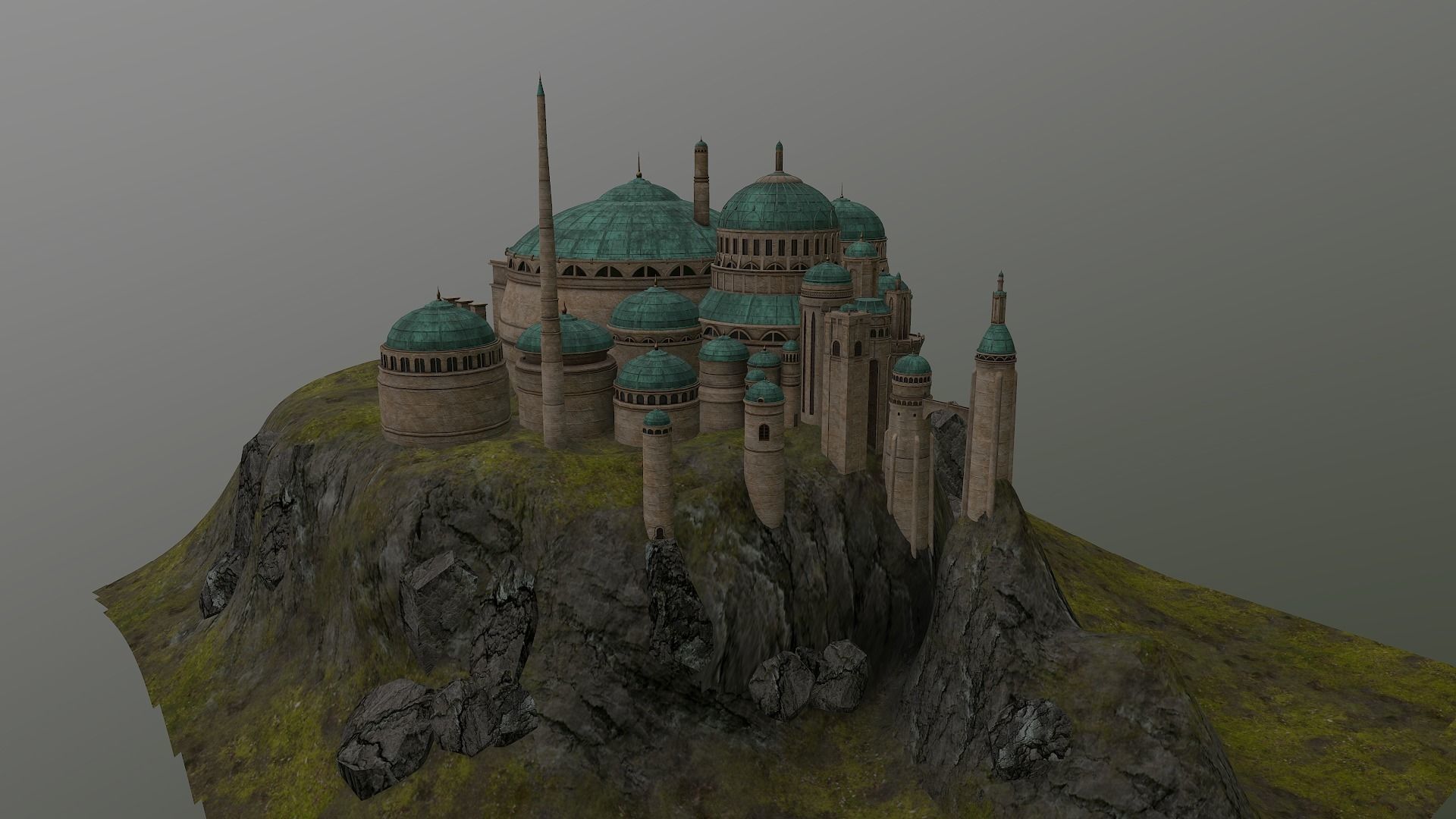 Theed Royal Palace -Naboo - Star Wars 3D model_34