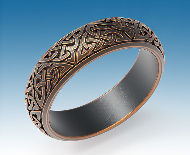 Ring Celtic 3D print model