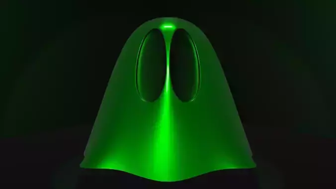 Cartoon Ghost 3D Model 3D model