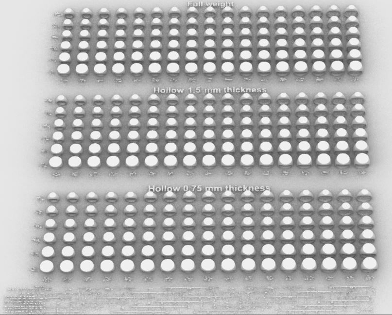 Signet rings set 10 shapes 3060 pieses MEGA pack 3D Model Collection_23