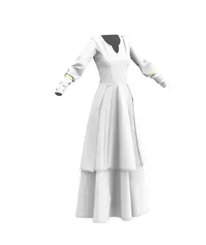 Medieval Gown 02