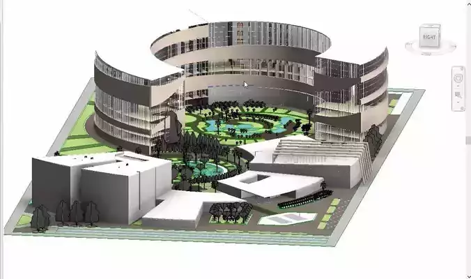Residential  complete revit project p4 3D model
